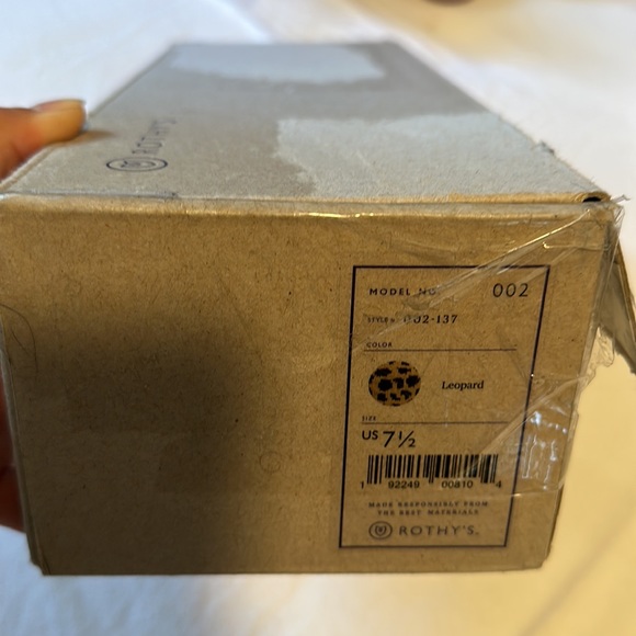 NWT Rothy’s The Point Leopard Flats - Picture 11 of 11